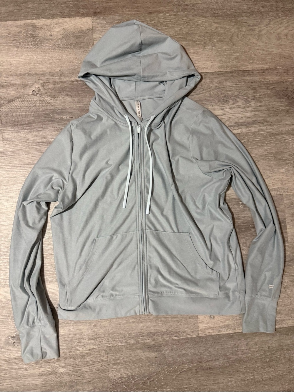 Fabletics Cloud Jersey Zip Up Hoodie
